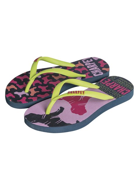 08 chinelo estampa logo menina charpey
