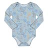 03 body estampa animais bebe menino alenice