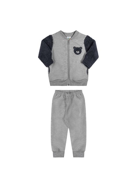 03 conjunto detalhes pelo ovelhinha bebe menino alenice