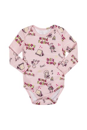 02 body estampa colorida bebe menina alenice