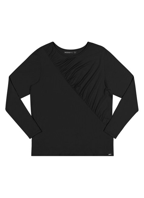 02 blusa detalhe de pregas plus size feminino rezzato