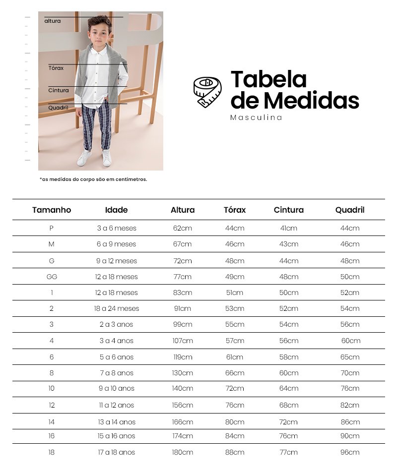 Conjunto Casual Trendy Menino Charpey