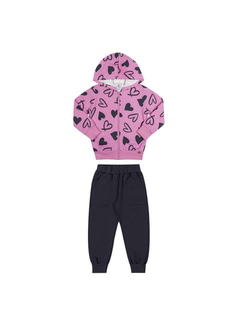 02 conjunto estampas de coracao menina alenice