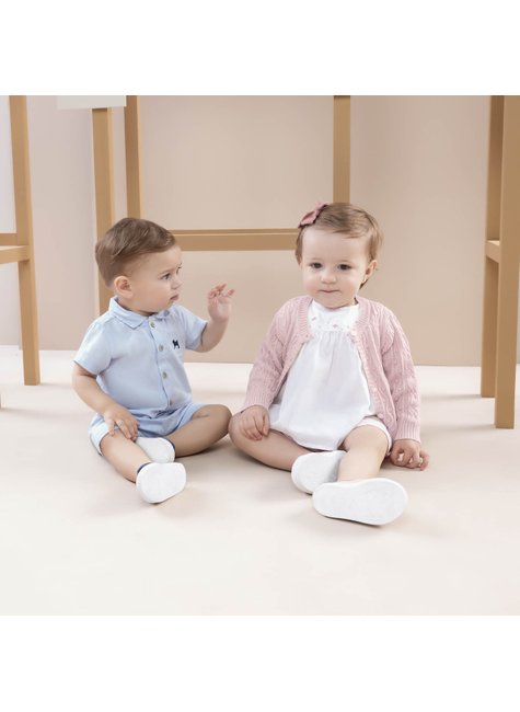 02 cardigan trico bebe menina charpey