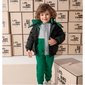 menino com jaqueta puffer infantil da charpey
