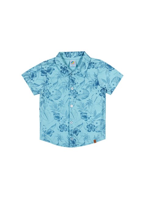 01 camisa flame com estampa floral menino alenice