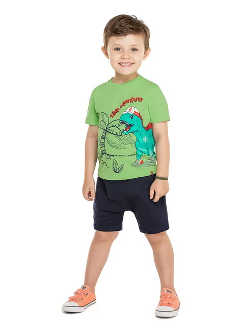 01 conjunto aventuras de um dinossauro menino alenice