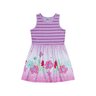 02 vestido com listras e estampas de flores menina alenice