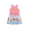 03 vestido com listras e estampas de flores menina alenice