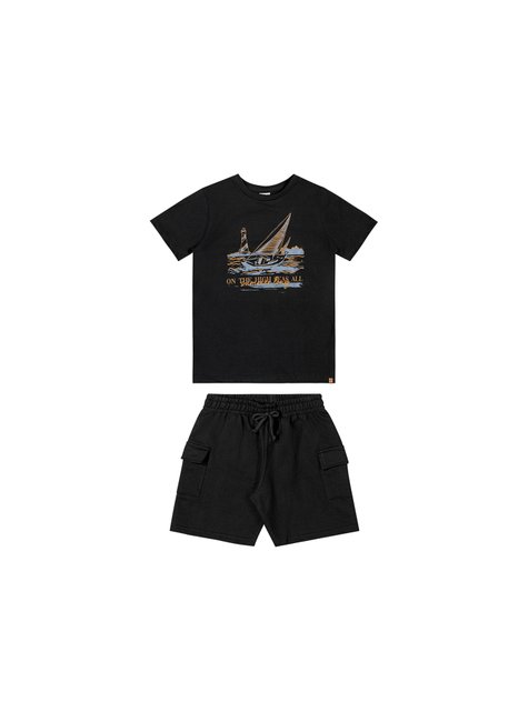 02 conjunto em moletom aventuras no mar meninos alenice