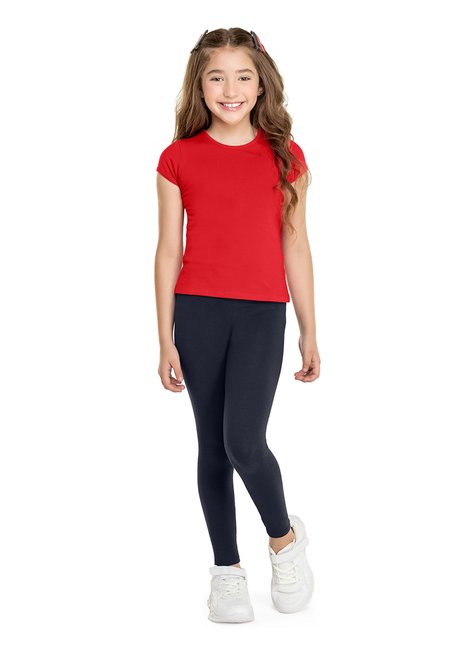 02 legging essencial cotton light menina alenice