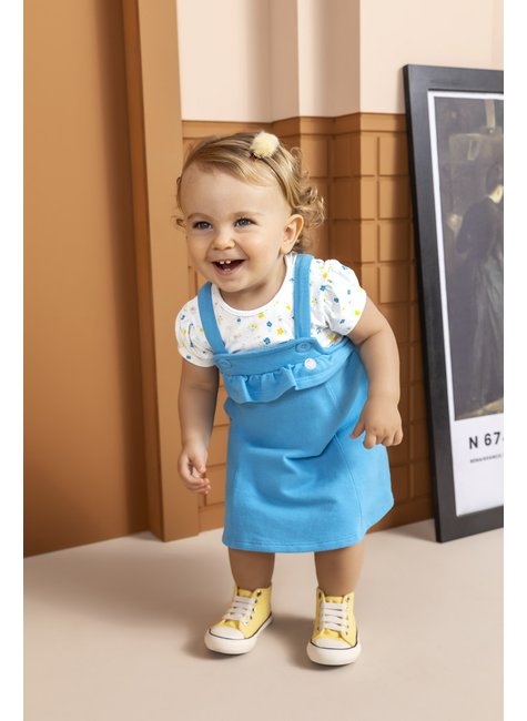 02 conjunto body em cotton light girls babys meninas charpey