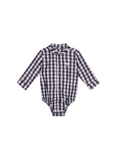 02 body em tricoline vichy menino charpey