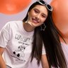 02 t shirt cowbear rezzato teen feminino