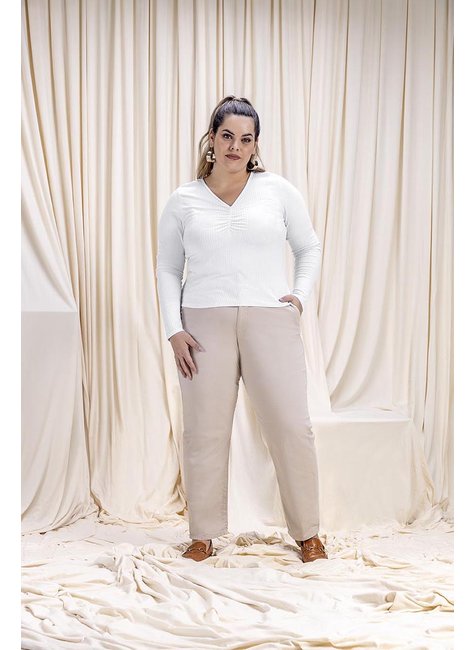 05 blusa franzido plus size feminino rezzato