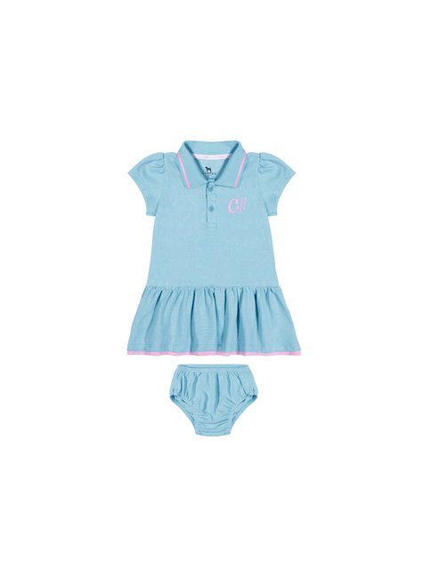 02 conjunto polo piquet originals baby menina charpey