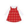 02 conjunto xadrez modern classic baby menina charpey
