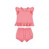 02 conjunto curto com laco trendy baby menina charpey