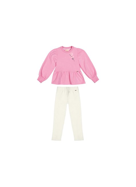02 conjunto peplum modern classic menina charpey