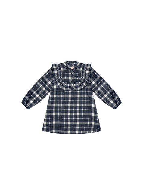 01 vestido xadrez modern classic menina charpey
