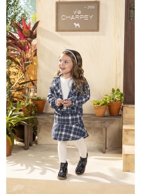 04 casaco xadrez modern classic menina charpey