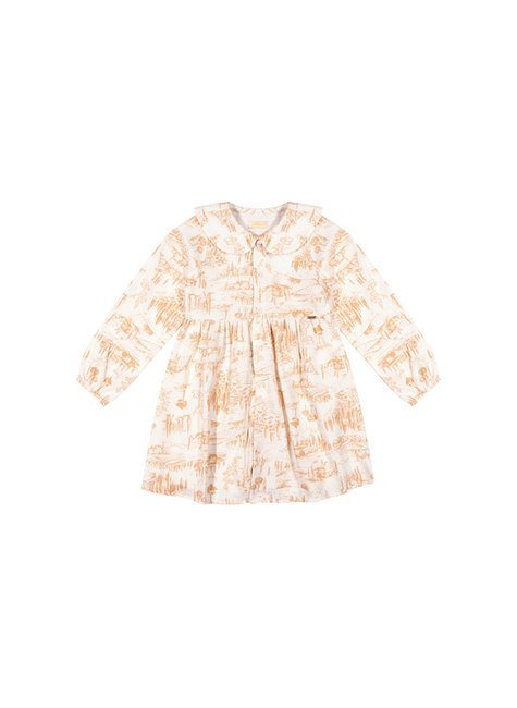 01 vestido gola boneca modern classic menina charpey