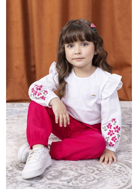 02 conjunto floral trendy menina charpey
