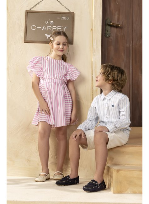 05 vestido listrado modern classic menina charpey