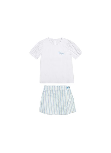 01 conjunto listrado modern classic menina charpey