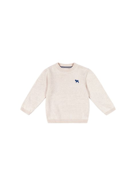 01 sueter trico bordado baby menino charpey