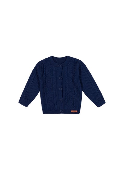 01 cardigan trico botoes baby menino charpey