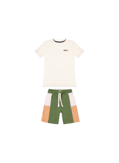 01 conjunto esportivo tricolor trendy menino charpey
