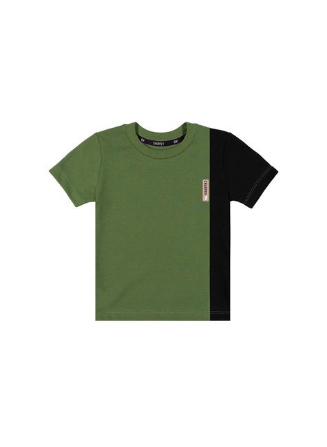 01 camiseta bicolor moderna trendy menino charpey