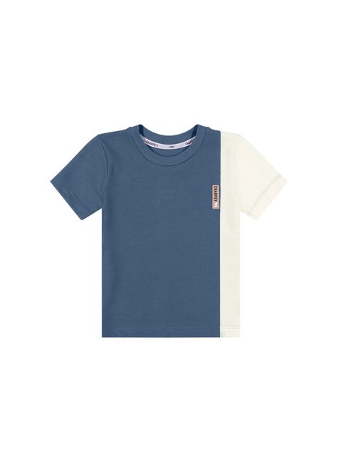 02 camiseta bicolor moderna trendy menino charpey