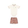 01 conjunto xadrez modern classic baby menino charpey