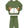 01 conjunto moletom raposa menino alenice