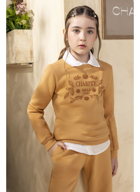 04 conjunto moletom modern classic menina charpey