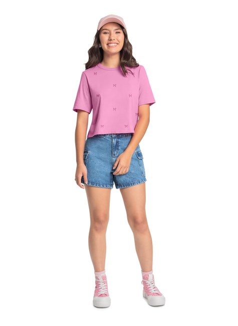 01 t shirt lacos estampados rezzato teen feminino