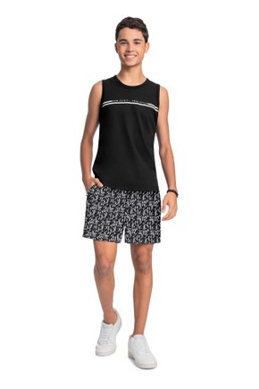 01 regata frase estampada rezzato teen masculino