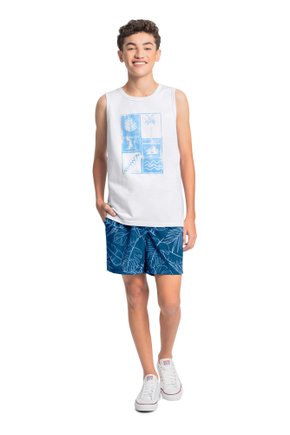 01 regata estampa tropical rezzato teen masculino
