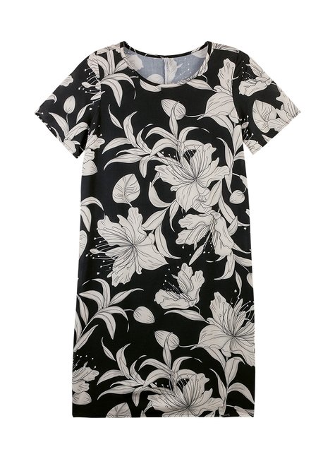 03 vestido estampado reto rezzato adulto feminino