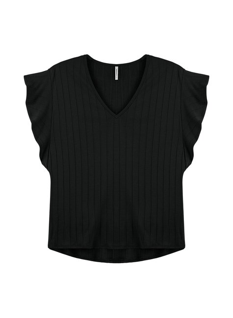 02 blusa manga babado rezzato adulto feminino