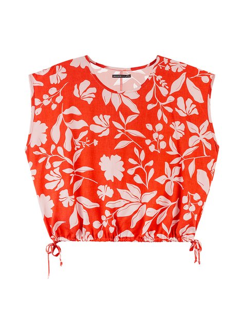 02 blusa estampada abstrata com ajuste rezzato adulto plus size feminino