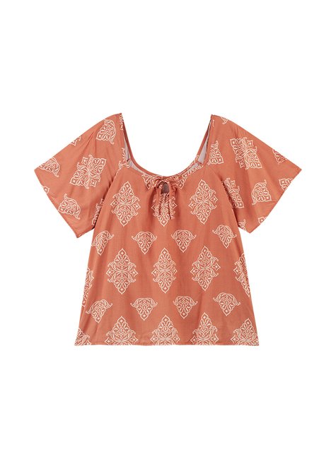 01 blusa estampada gola ampla rezzato adulto plus size feminino