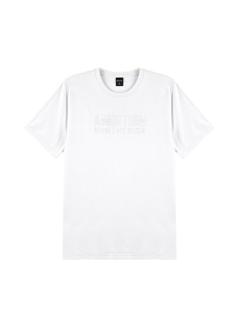 05 camiseta frase em relevo rezzato adulto masculino