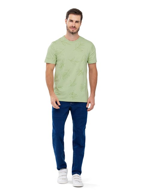 05 camiseta estampa folhas rezzato adulto masculino