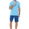 04 polo gola contrastante rezzato adulto masculino