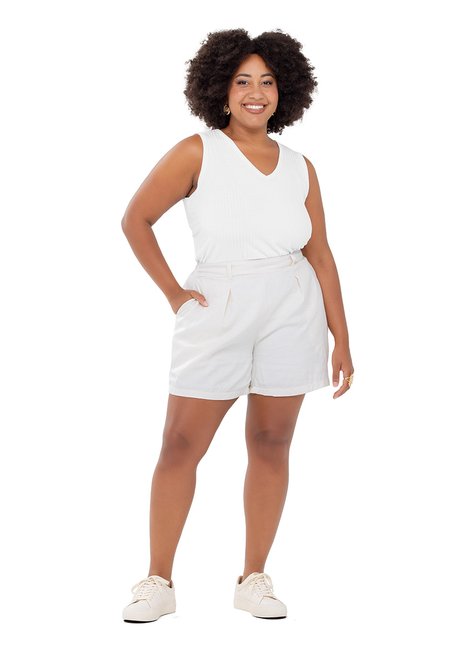 01 regata canelada decote v rezzato adulto plus size feminino