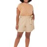 04 short cintura alta com laco rezzato adulto plus size feminino