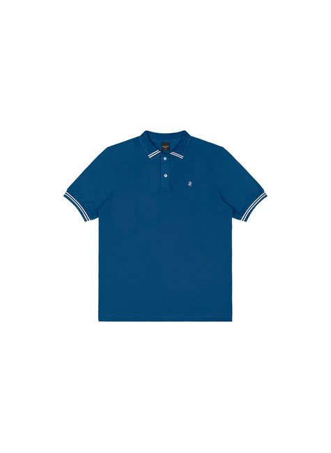 03 polo gola contrastante rezzato teen masculino